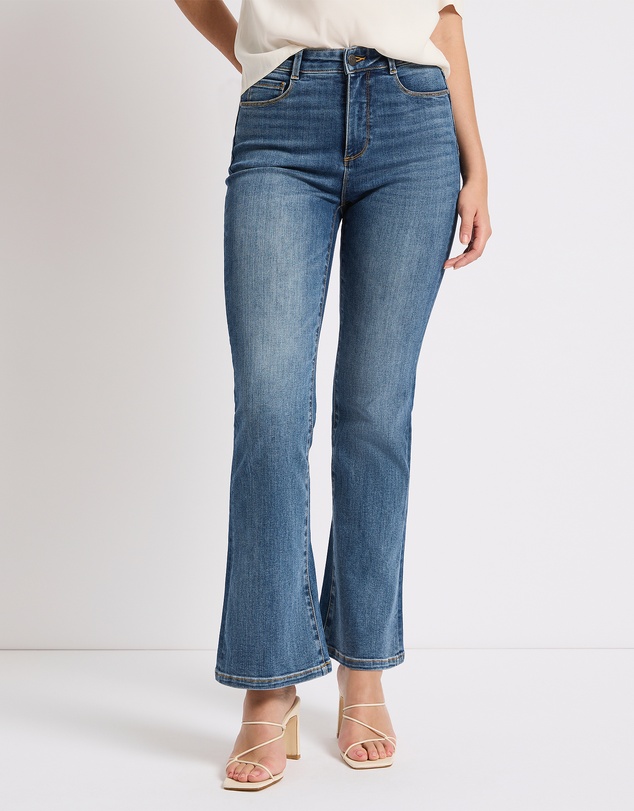 Marcs - Tess Two Tone Flare Jeans
