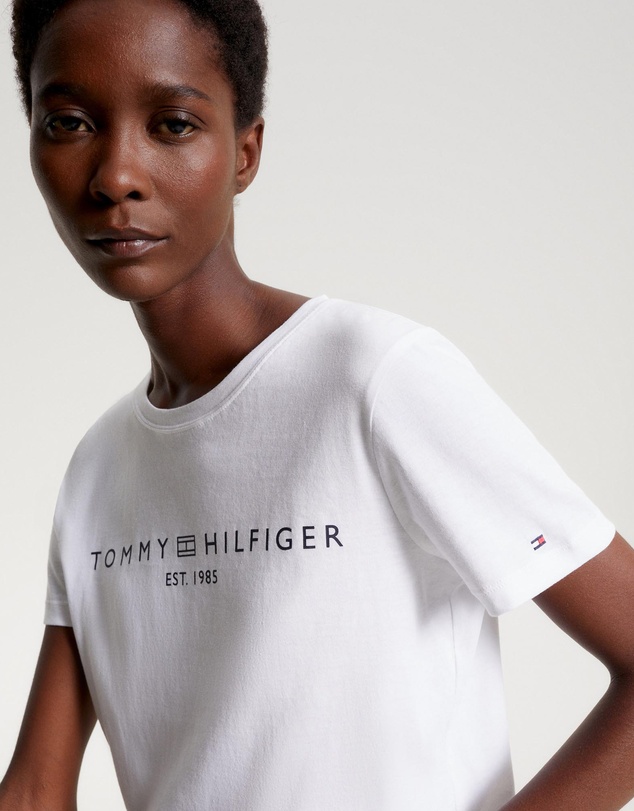 Tommy Hilfiger - Signature Crew Neck Logo T-Shirt