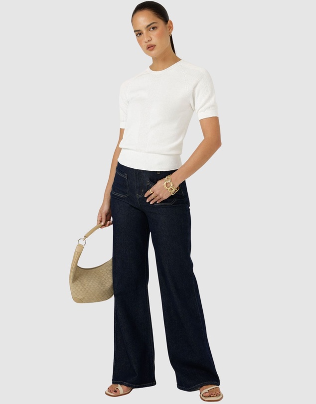 SACHA DRAKE - Raglan Knit Top