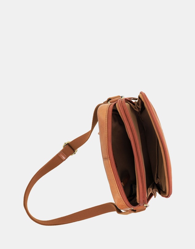 Pierre Cardin - Pierre Cardin Leather Crossbody Bag