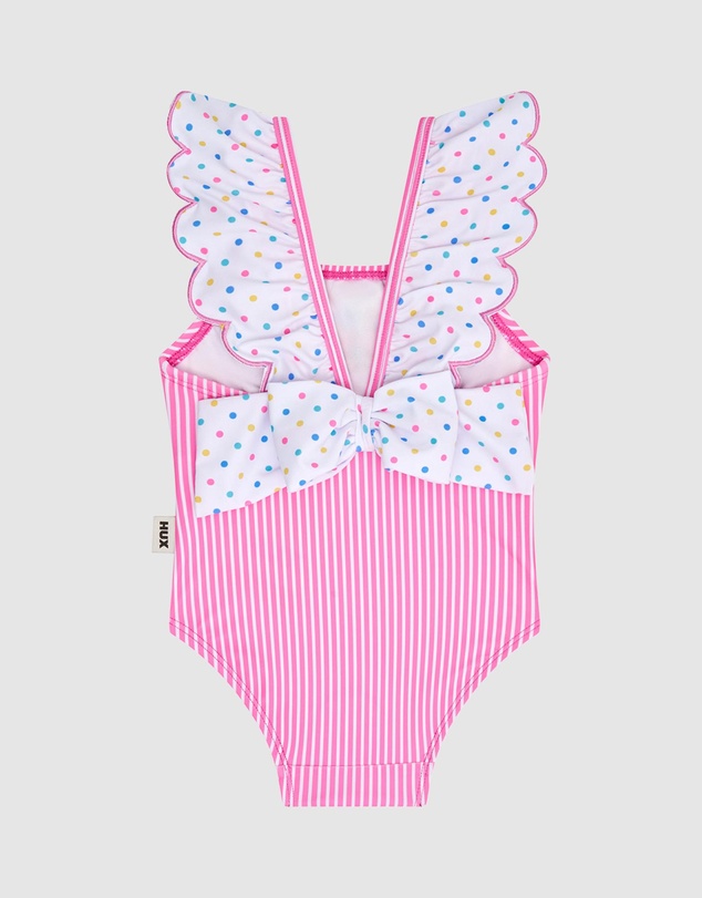 Huxbaby - Bon Voyage Sleeveless Frill Swimsuit - Babies-Teens