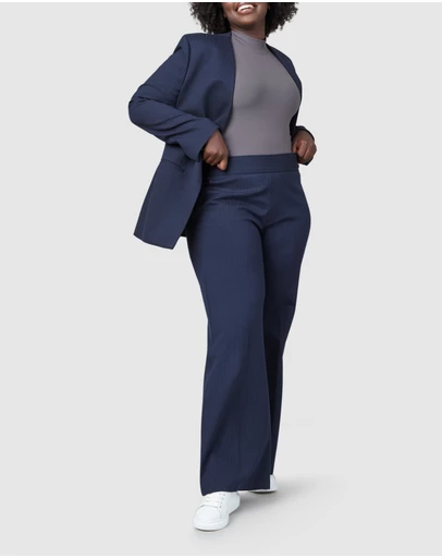 Spanx - SPANXsupersmooth™ PerfectFit Ponte Wide Leg Pant