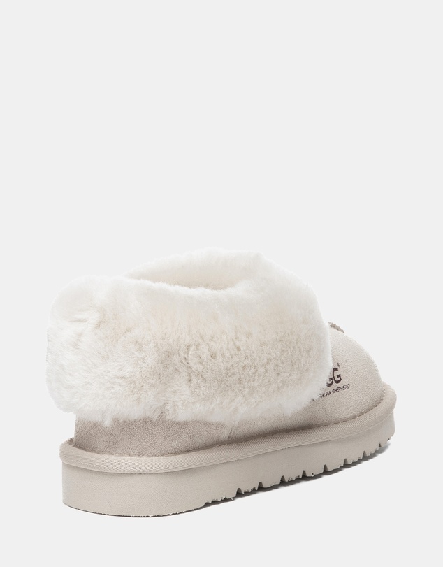 EVERAU - Australian Shepherd Ugg Kids Homey Slipper Cow Suede Upper House Shoes