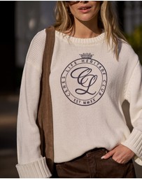 Ceres Life - Hayden Oversized Knitted Crew