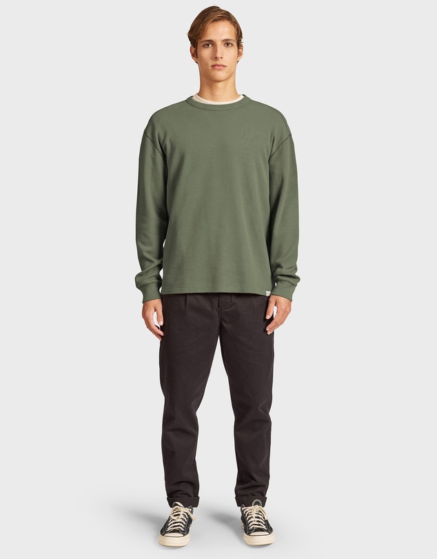 Academy Brand - Perry LS Waffle Crew