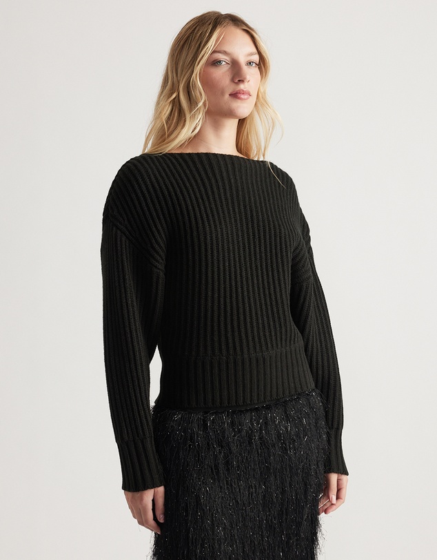 Decjuba - Rose Drop Shoulder Knit Jumper