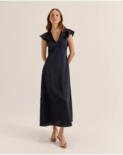 Review - Montreal Flounce Sleeve Dress