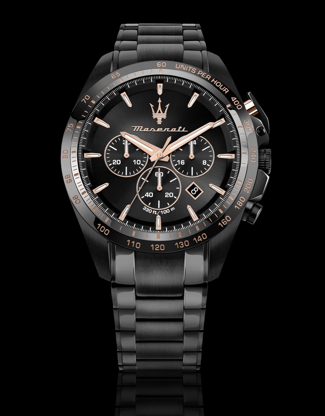 Maserati - Maserati Traguardo 45mm Chronograph Quartz Watch