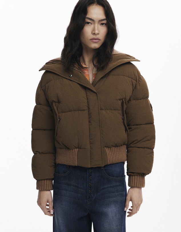 Desigual - Padded bomber jacket
