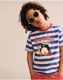 Huxbaby - Paradiso Percy Stripe Tee - ICONIC EXCLUSIVE - Babies-Kids