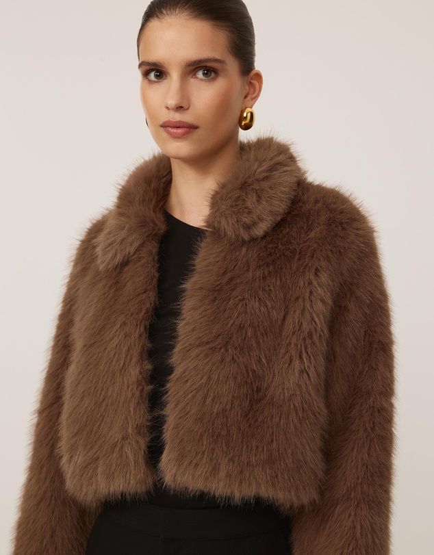 Tussah - Everly Faux Fur Jacket