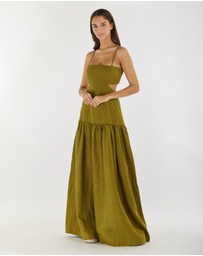 Amelius - Nathalie Linen Maxi Dress
