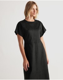 Decjuba - Clara Suede Midi Dress