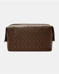 Wolf - Wolf Signature Washbag Brown