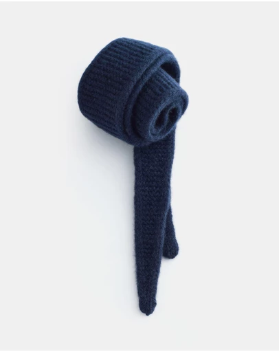& Other Stories - Garter Knit Wool Scarf
