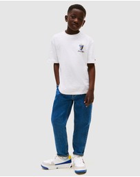 Tommy Hilfiger - Back Graphic Textured T-Shirt - Teens