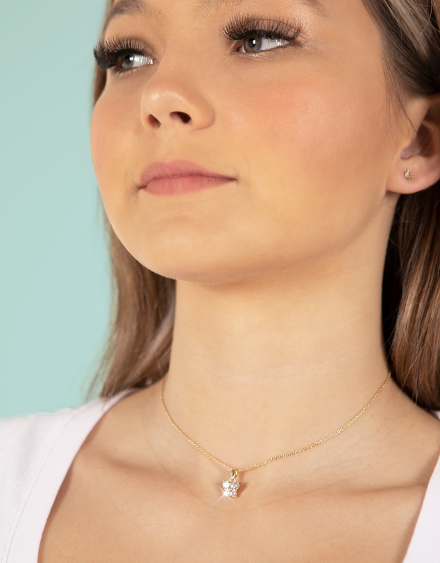 Mestige Kids - Little Flutter Necklace - 18K Gold Plated
