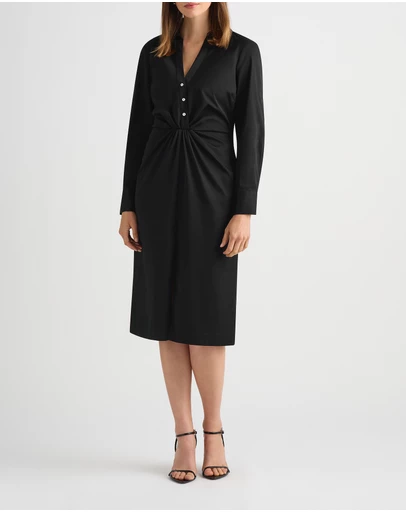 David Lawrence - Carden Cotton Shirt Dress