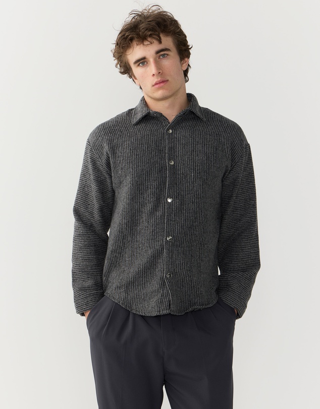 Justin Cassin - Frontline Stripped Thick Shirt