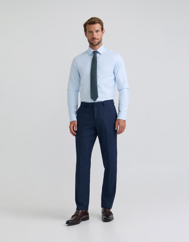 Oxford - Beckton Slim Fit Twill Cotton Shirt