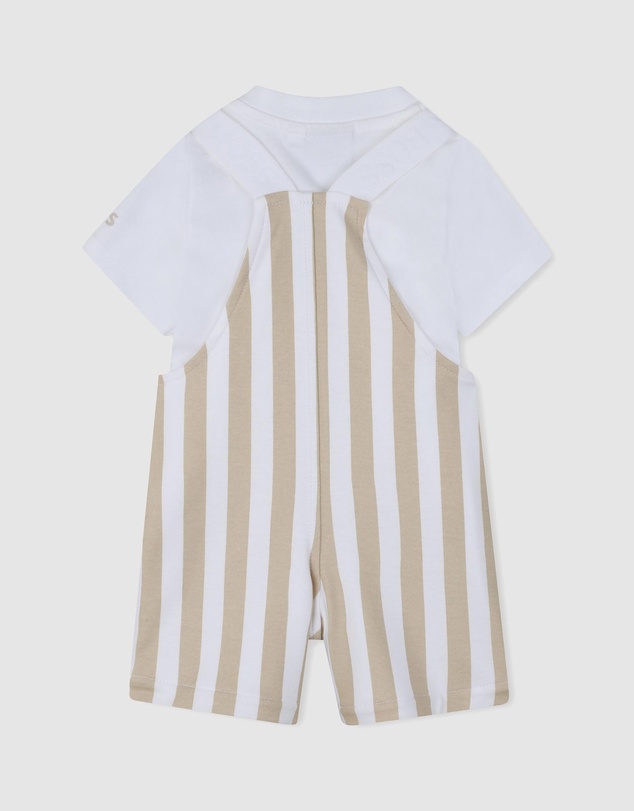 BOSS - Dungarees And T Shirt - Kids