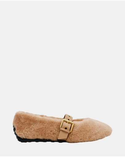 Steve Madden - Toasty Natural Flats