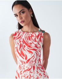 BWLDR - Zenay Midi Dress