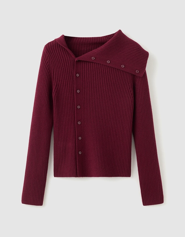 M.N.G - Cardigan With Shawl Collar
