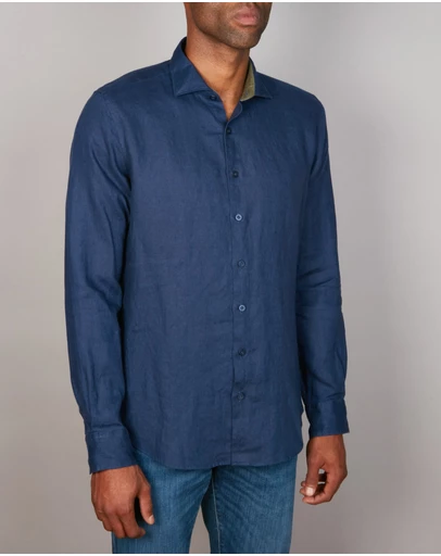 Abelard - Slim Fit European Pure Linen Shirt
