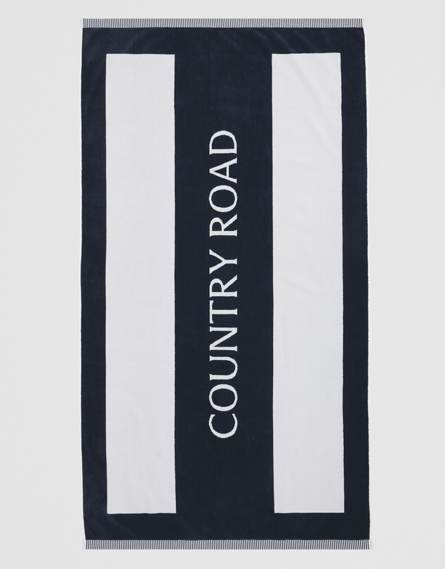 Country Road - Haven Australian Cotton Beach Towel