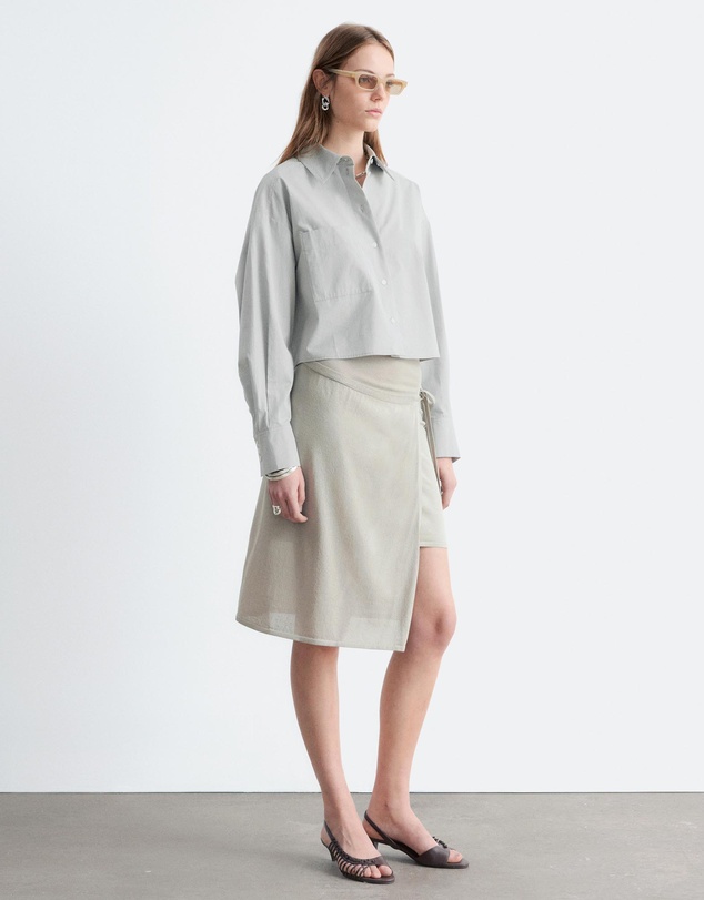 & Other Stories - Wrap Midi Skirt
