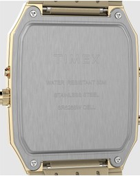TIMEX - Q Timex® 1982 Ana-Digi Reissue 33mm Stainless Steel Bracelet Watch