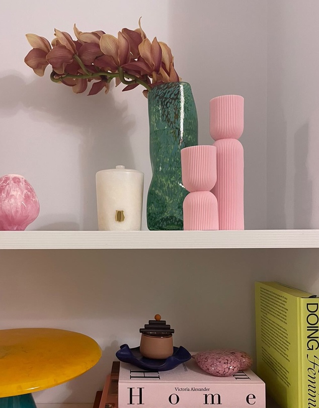 XRJ Celebrations - Spice Candle Pastel Pink
