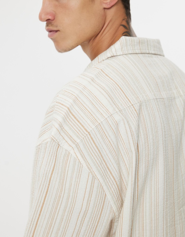 Rhythm - Benny Relaxed Stripe SS Shirt