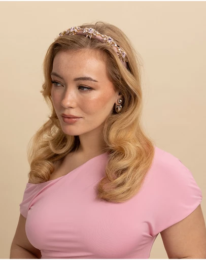 Morgan & Taylor - Soleil Headband in Pink