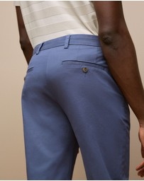Trenery - Regular Fit Chino Pant in Dark Blue