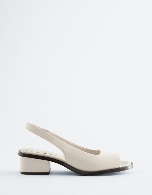 & Other Stories - Nappa Leather Slingback Sandals