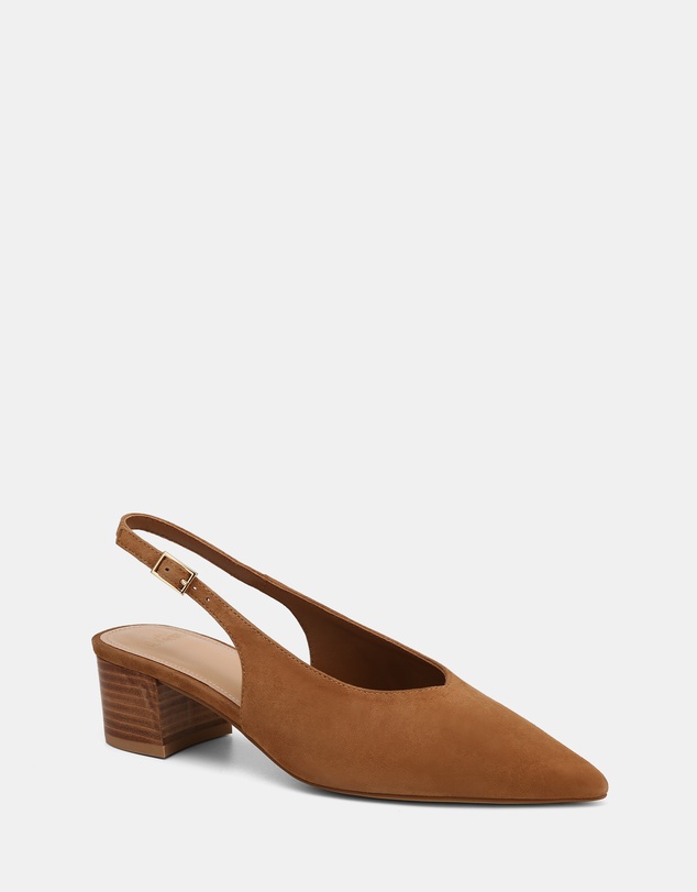 Wittner - Fatima Suede Leather Slingbacks