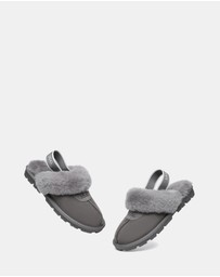 EVERAU - Australian Shepherd Ugg Waffle Plus Cow Suede Upper House Shoes