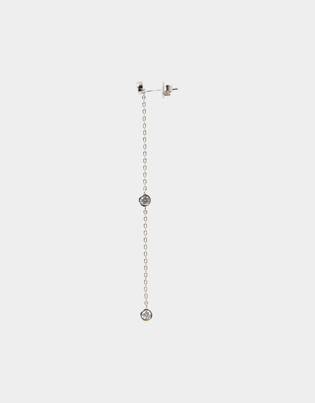 Forcast - Macy Sterling Silver Plated 2 Way Earrings