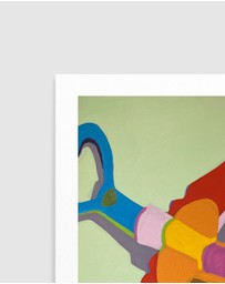 Olive et Oriel - Corkscrew by Sue Graef Art Print