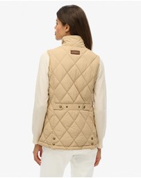 Superdry - Cord Trimmed Liner Slim Fit Gilet
