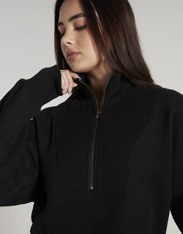 All Fenix - All Fenix Track 1/2 Zip Sweater