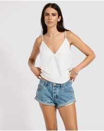ONE TEASPOON - Bandits Low Waist Denim Shorts