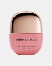 Nude by Nature - Dewy Serum Blush Drops 01 Pink Petal