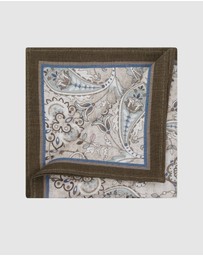 Tarocash - Braxton Linen Pocket Square