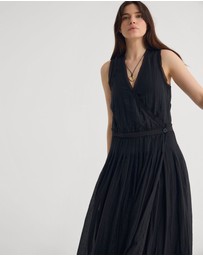 Oxford - Alina Pleated Skirt Dress