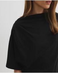 Country Road - Australian Cotton One Shoulder T-shirt