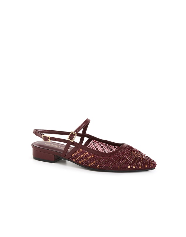 City Chic - WIDE FIT Lily Bead Flat