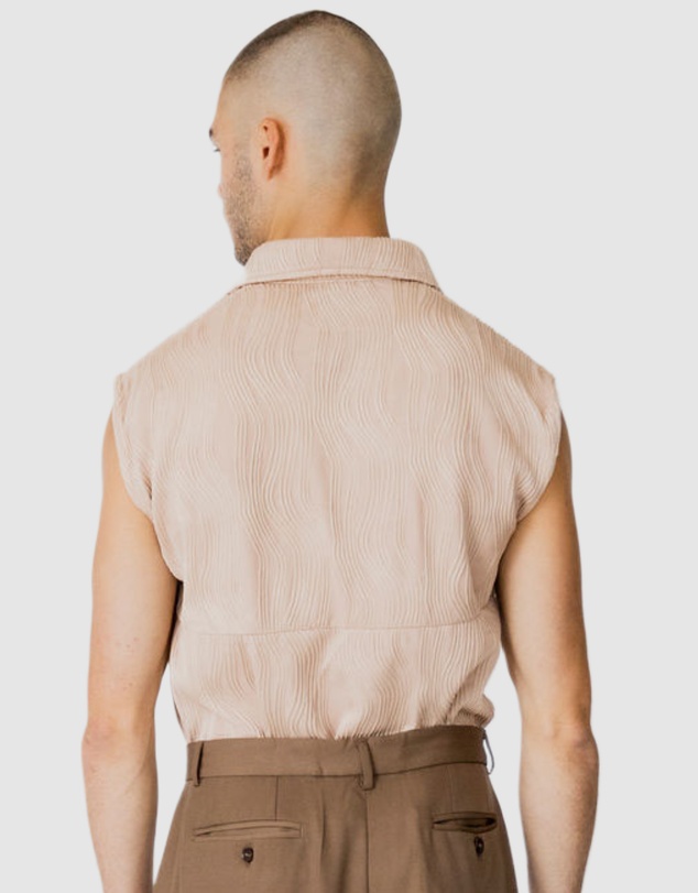 Justin Cassin - Verve Sleeveless Collared Shirt